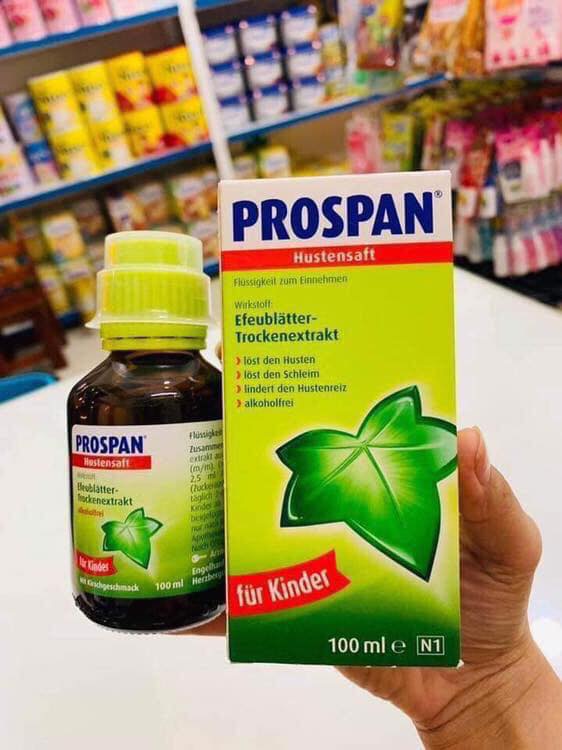 [Có sẵn] Siro ho Prospan Đức 100ml