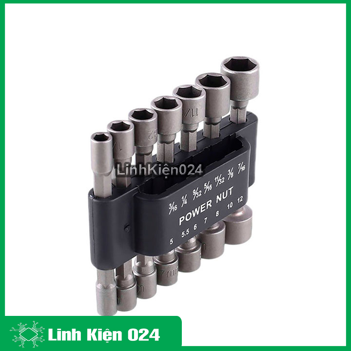 Bộ 14 đầu tuýp vặn ốc lục giác