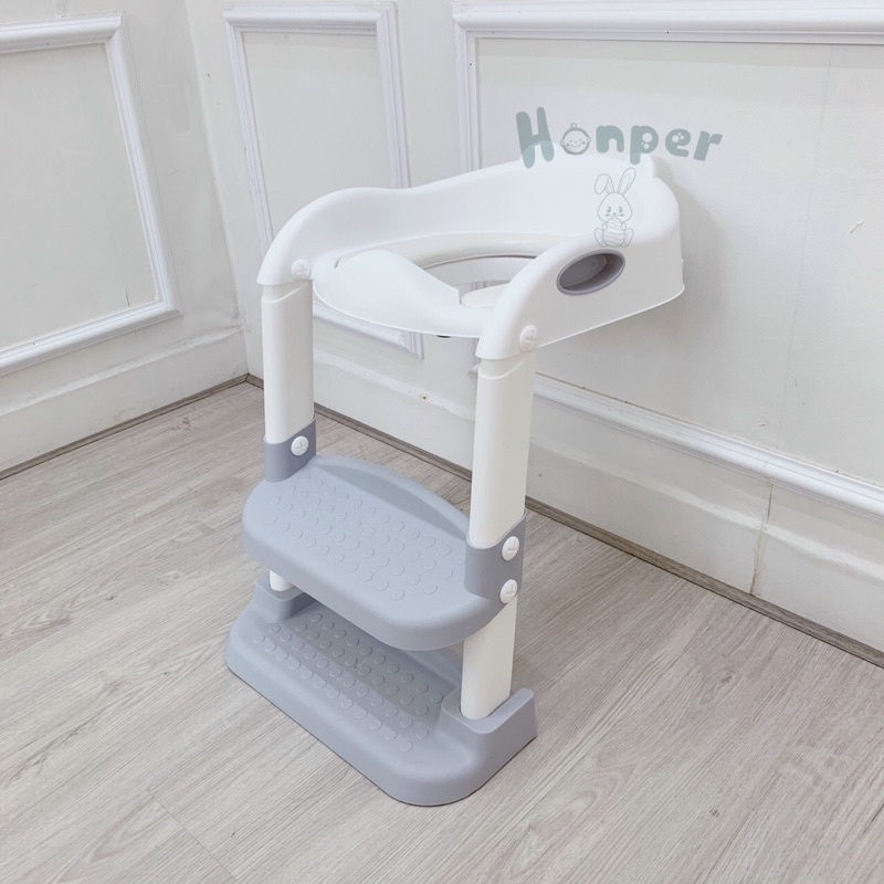 Thang bô 2 bậc gấp gọn chính hãng honper cho bé