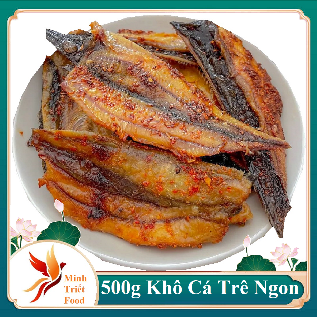 Khô cá trê vàng đặc sản cá khô sông đốc cà mau- đặc sản minh triết