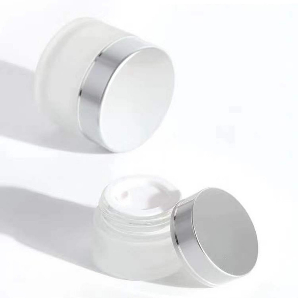 Hũ chiết kem, mỹ phẩm nắp bạc 10 gram