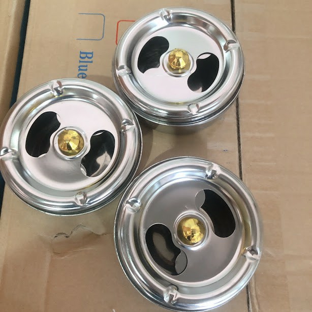 Gạt tàn nút xoay chống khói inox