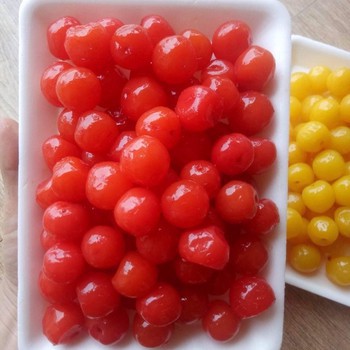 500g mứt cherry vàng / đỏ ( trái lý )