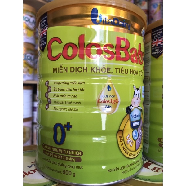 [DATE 2023] Sữa ColosBaby Bio 0+ 800g