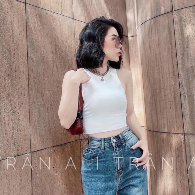 Ao 3 lỗ nữ ,áo croptop 3 lỗ nữ ,phon cách hàn quốc ,ulzzang ,trẻ trung năng động ,rể phối đồ SUMO1986 ,mặc đi chơi đi dạo phố kết hợp đủ kiểu