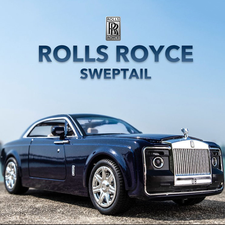 Mô hình siêu xe Rolls-Royce Sweptail tỷ lệ 1:24