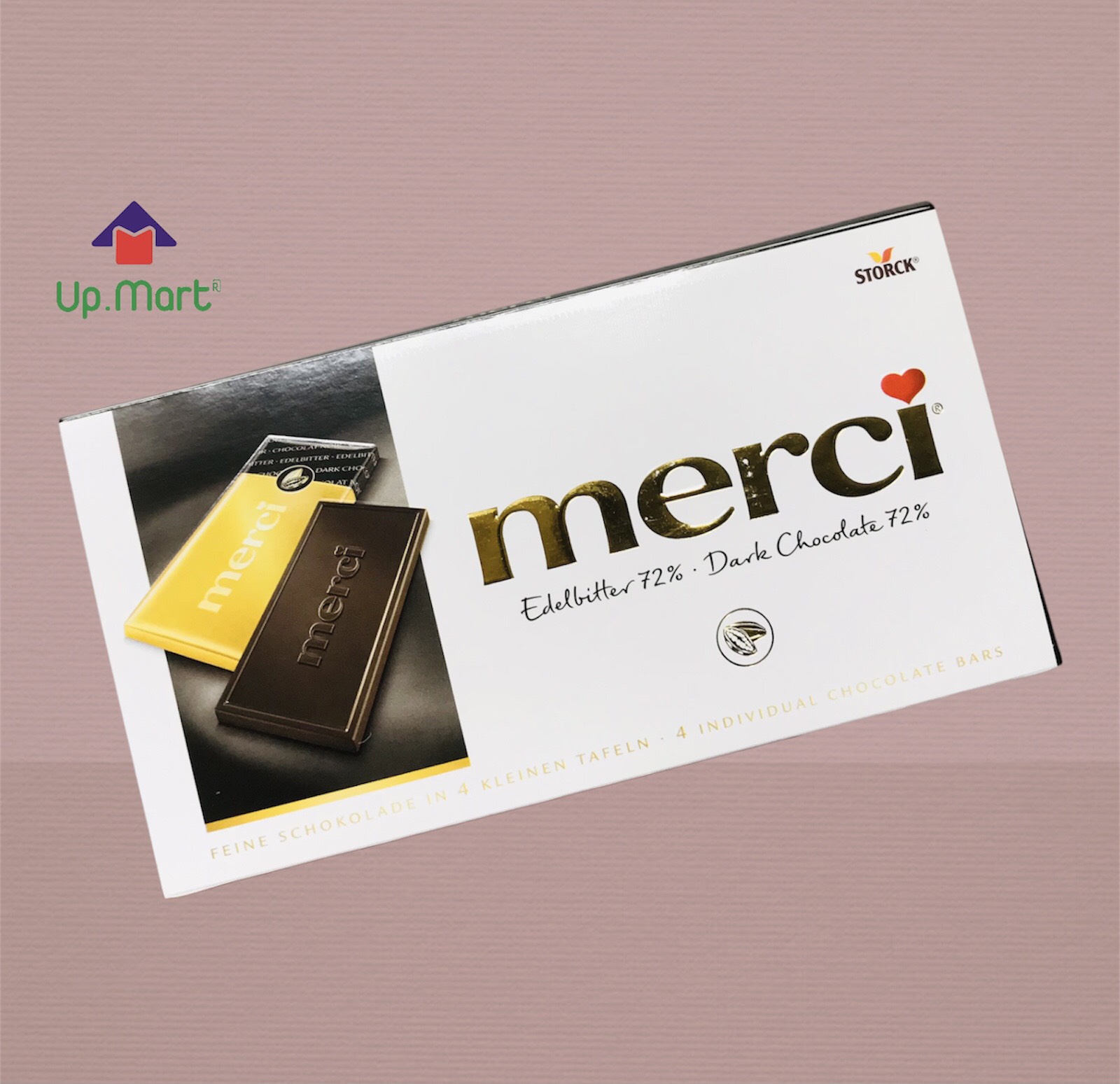 ✈️Chocolat Merci Edel bitter 100g