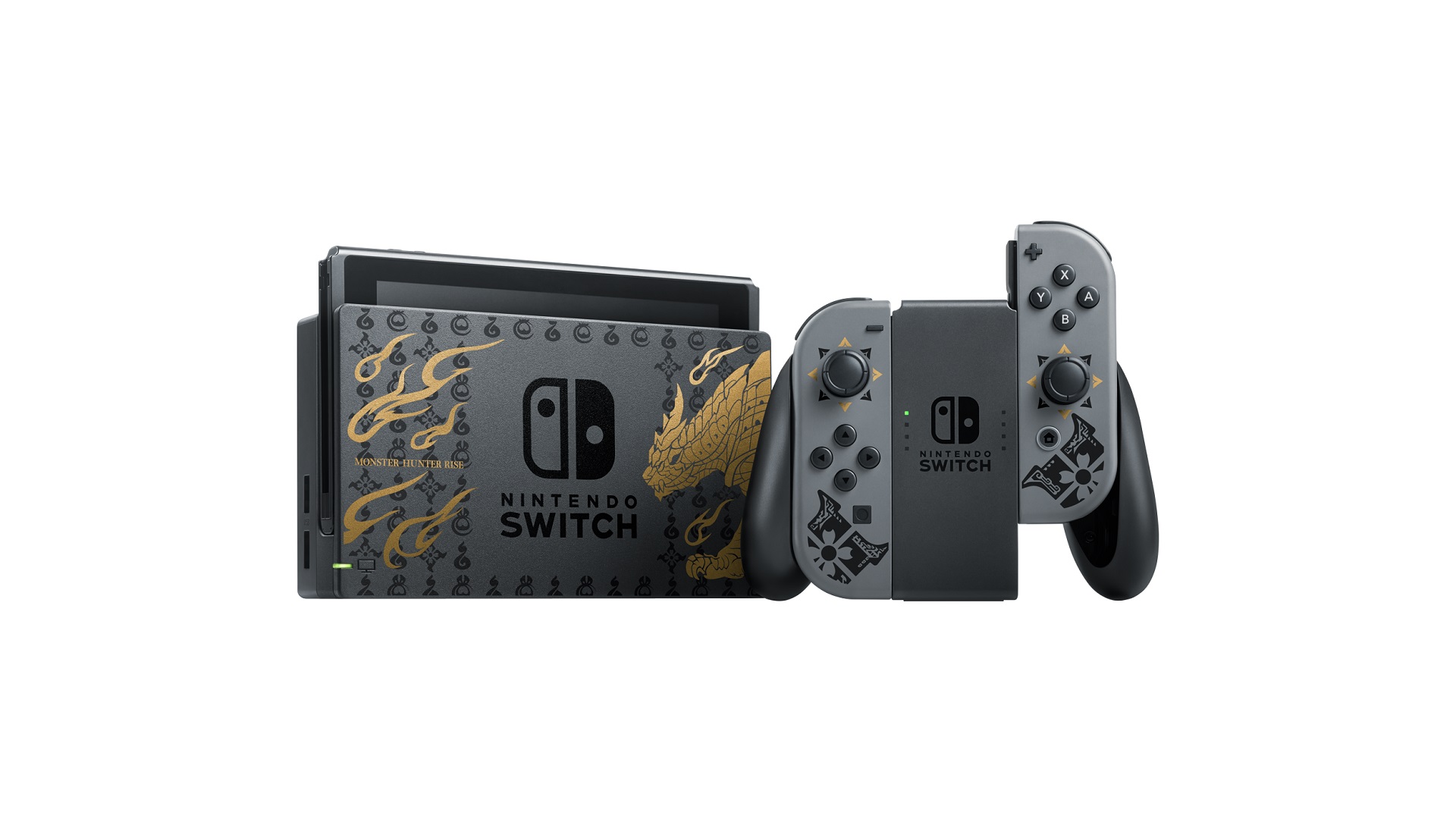 Máy Nintendo Switch Limited Monster Hunter Rise - Bảo hành 12 tháng