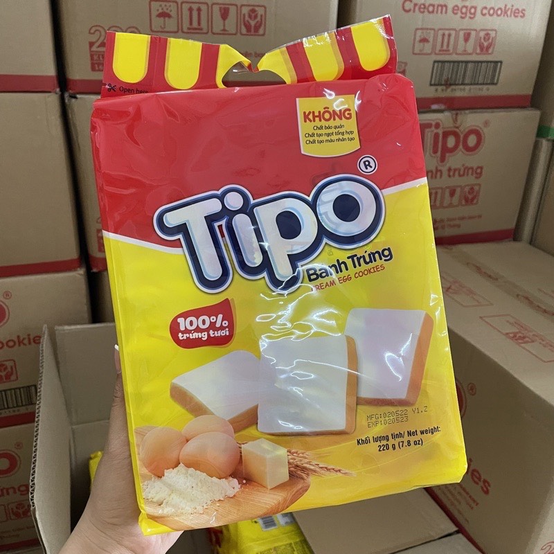 BÁNH TRỨNG TIPO 220G
