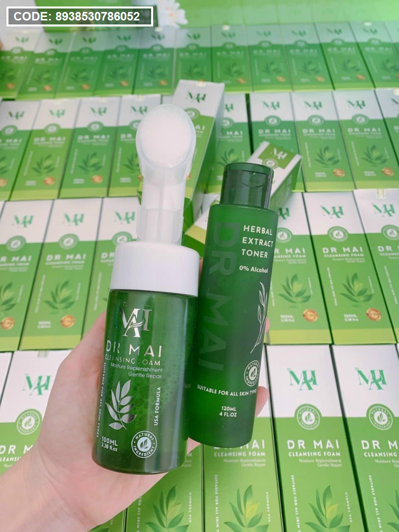 Sửa Rửa Mặt Dr Mai - Ngăn Ngừa Mụn - Sáng Da