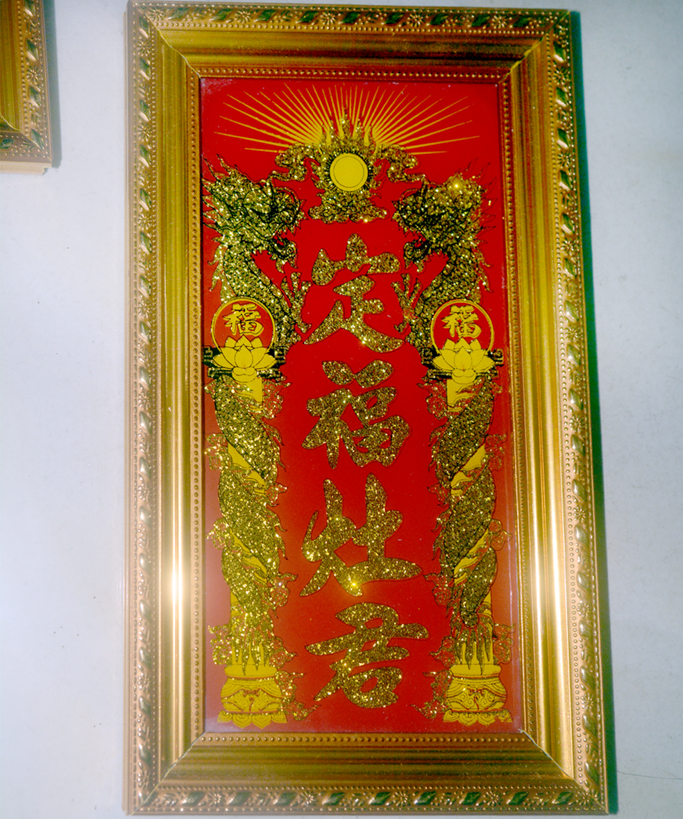 Khung ảnh bài vị thờ Ông Táo