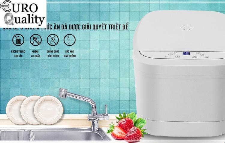Euro Quality- Máy rửa rau củ diệt khuẩn gia dụng