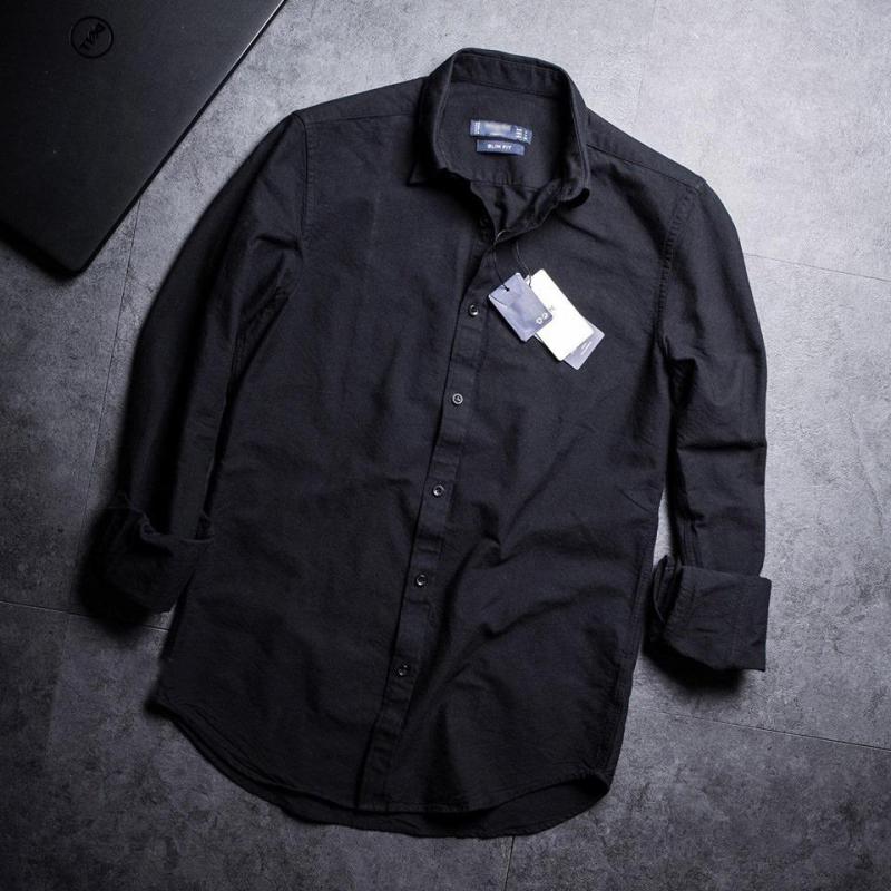 Áo sơ mi nam cao cấp công sở chất Oxford dày dặn