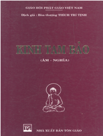Kinh Tam Bảo (Âm - Nghĩa )