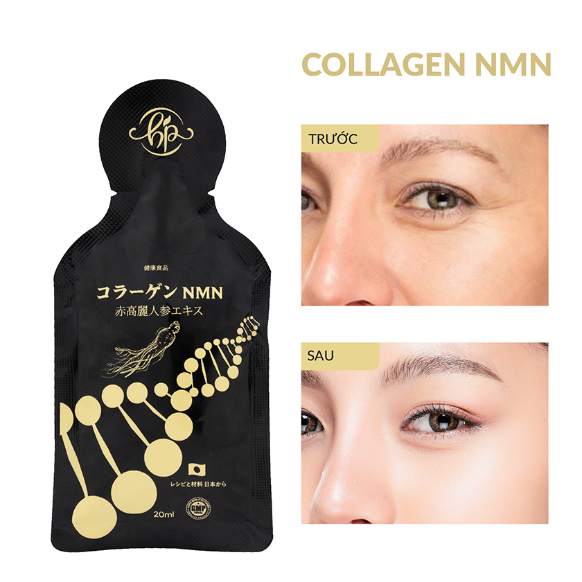 Collagen NMN Red Ginseng (Hộp 10 gói x 20ml)