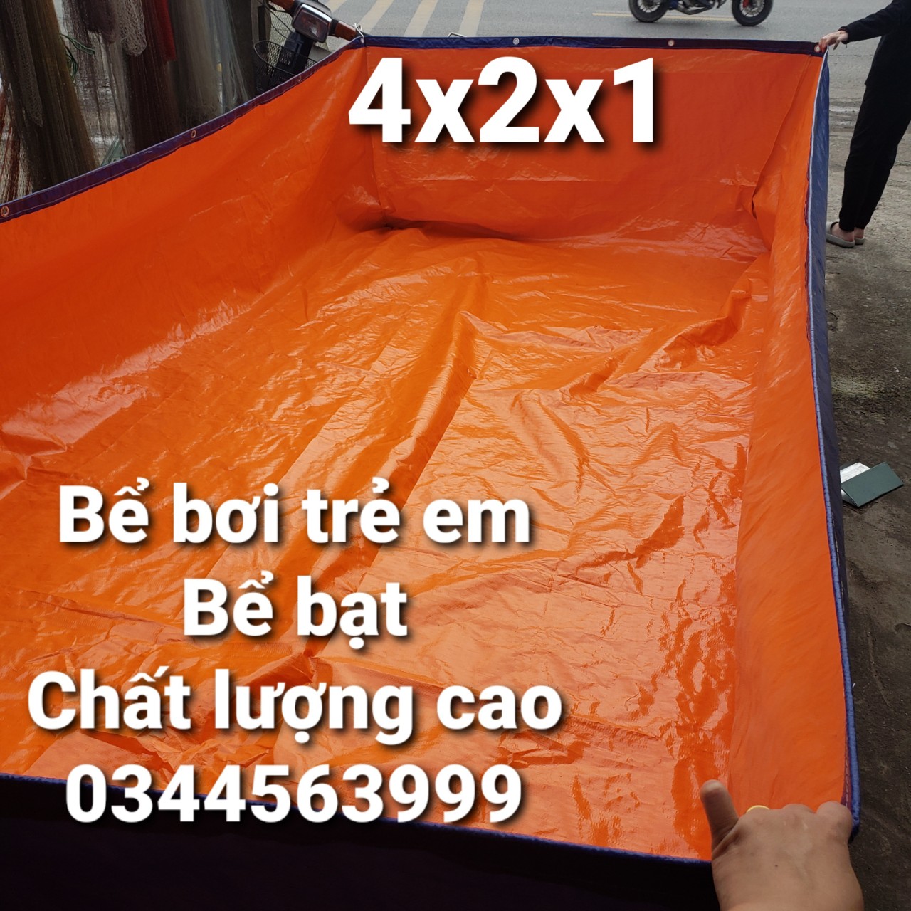 BỂ BẠT NUÔI CÁ, ỐC, ẾCH , LƯƠN ĐỦ KÍCH THƯỚC