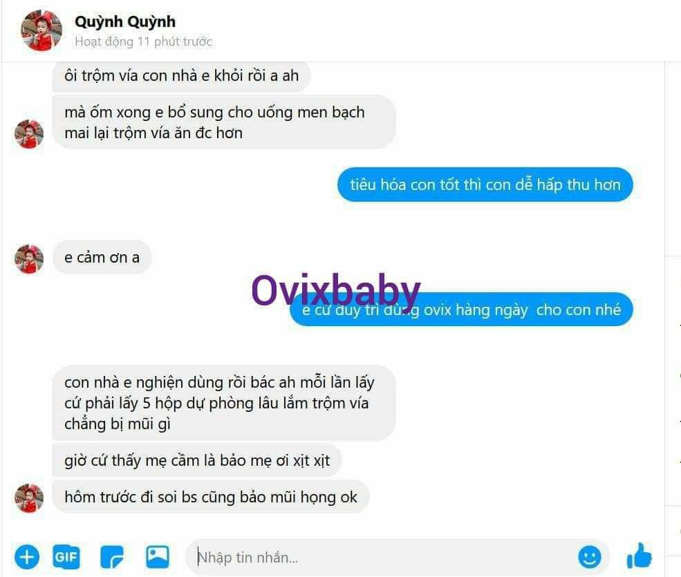 Combo 2 Ovix Baby DD VS mũi 20ml