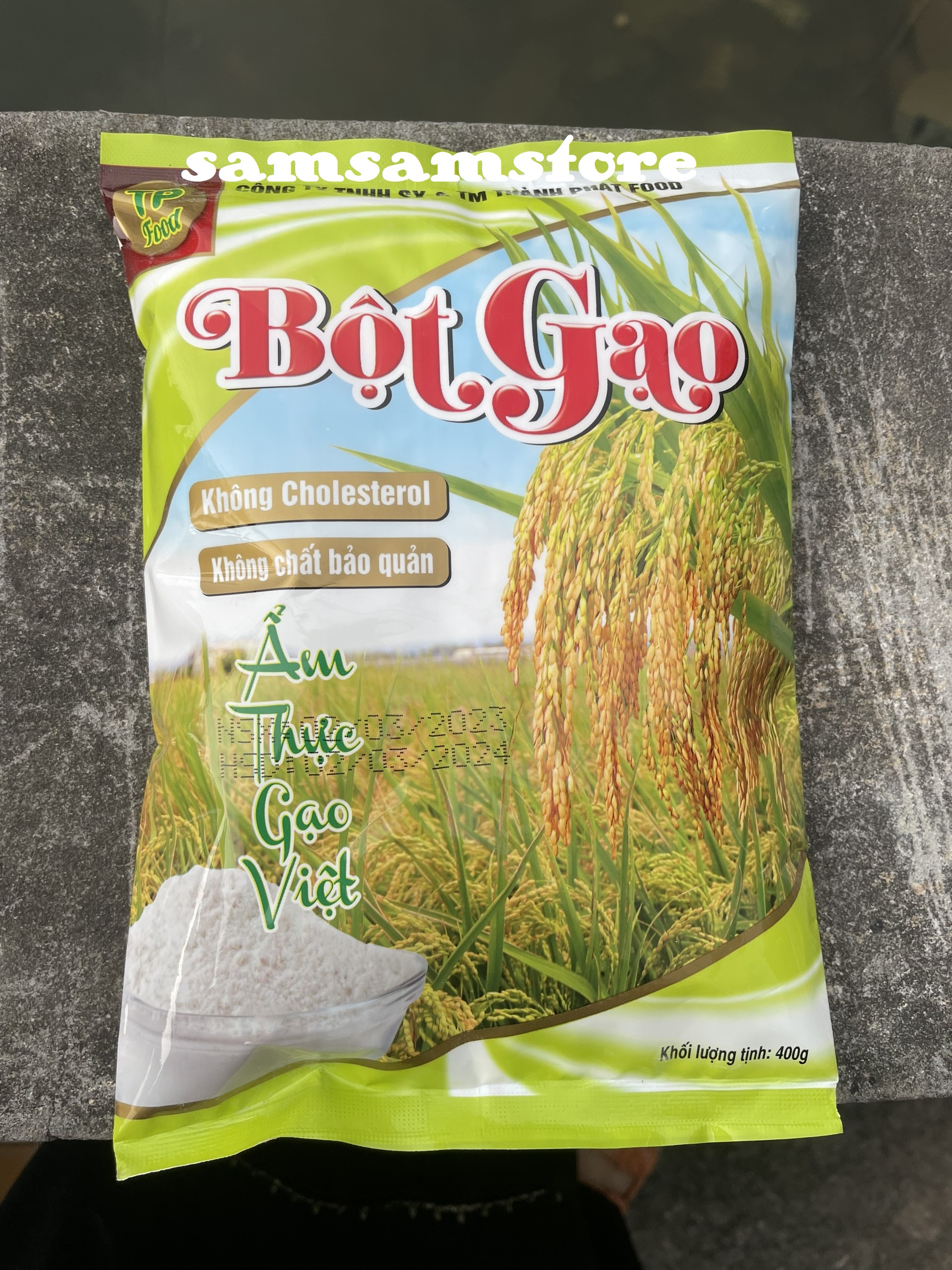 Bột gạo Thành Phát 400g không chất bảo quản