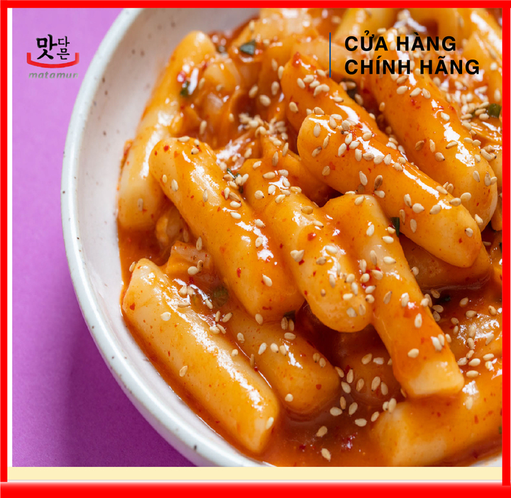 [ HÀNG CÔNG TY NHẬP KHẨU ] Bánh Gạo Matamun Tokpokki 600gr