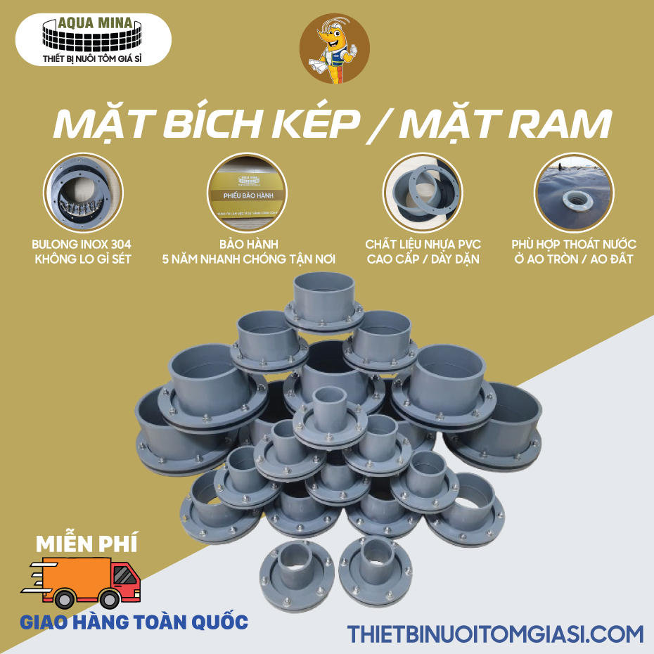[HCM]Mặt bích nhựa Luppe Fi 90