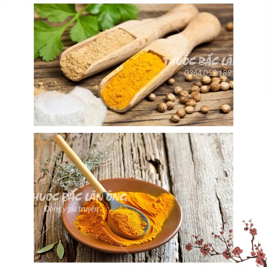 Bột nghệ vàng 100g, nguyên chất, thơm, mịn, gia vị tẩm ướp, tạo màu, hương vị cho món ăn