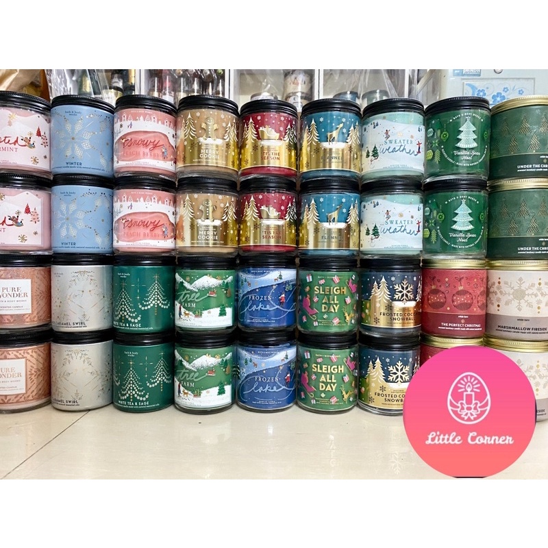 Nến thơm 1 bấc 198g BATH AND BODY WORKS - Noel
