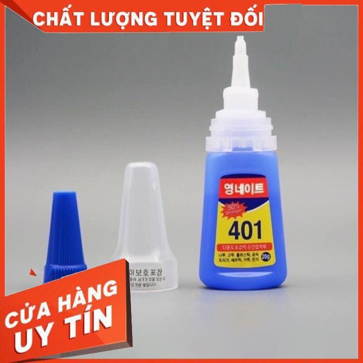 keo gắn đá -gắn móng giả 401 siêu chắc