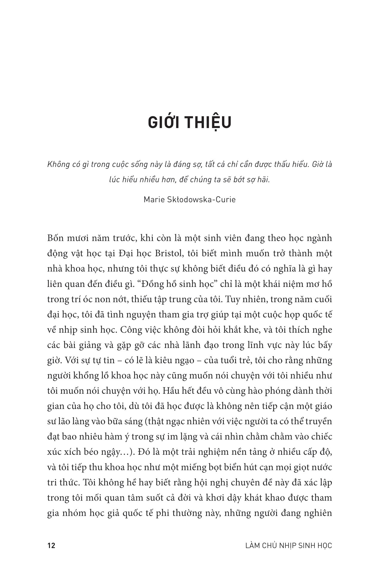 Sách - Làm Chủ Nhịp Sinh Học