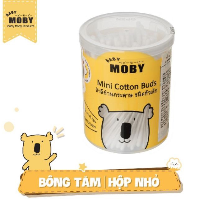 Tăm bông moby  cỡ nhỏ