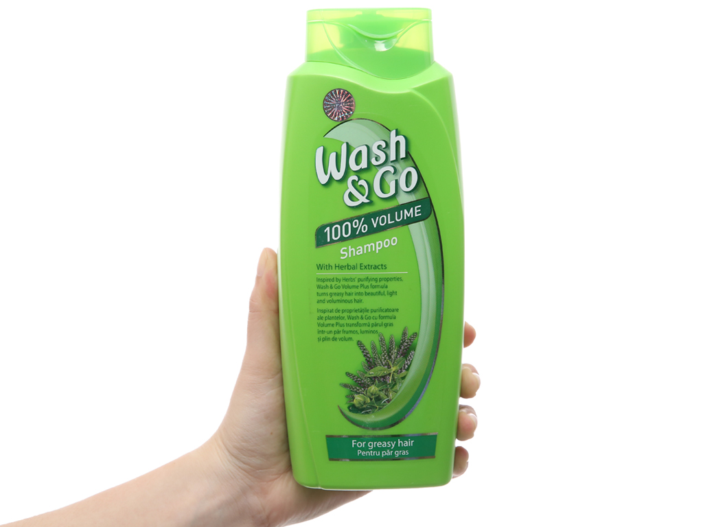 [HCM]Dầu gội Wash&Go Thảo Dược dành cho tóc dầu