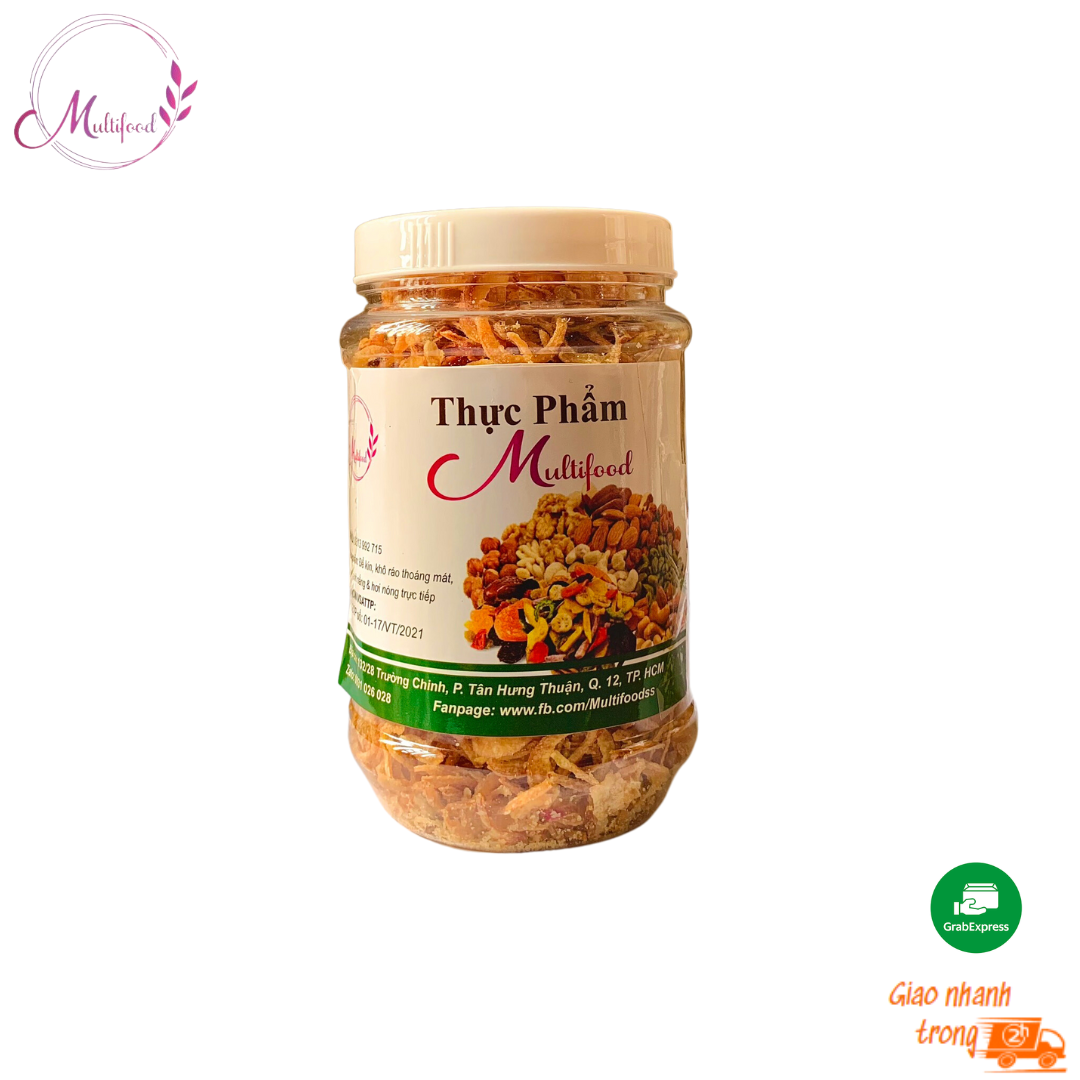 200g/500g hành phi giòn tan thơm ngon multifood