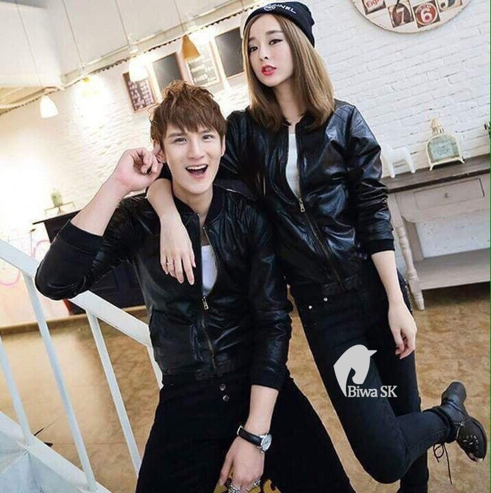 Áo Khoác Da Cặp Nam Nữ