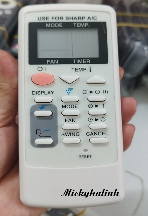 Remote máy lạnh SHARP CRMC-A751JBEZ - Điều khiển điều hòa SHARP CRMC-A751JBEZ