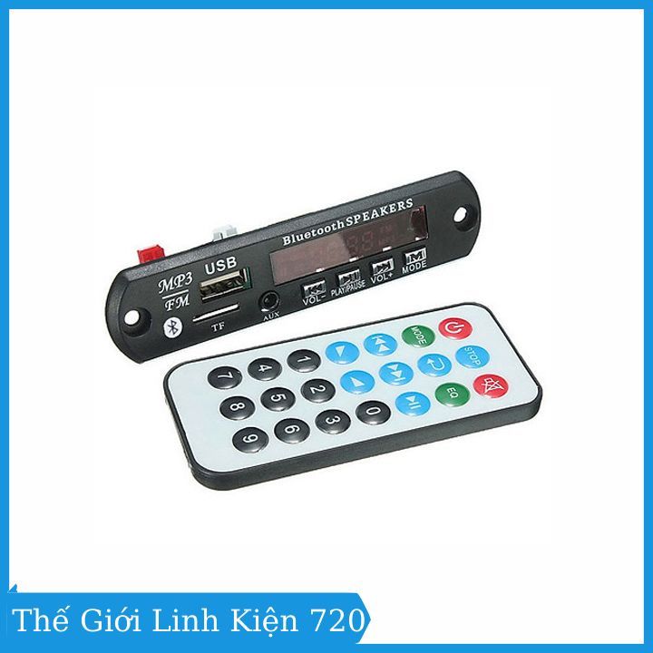 Mạch giải mã MP3có BLUETOOTH 7-12VDC