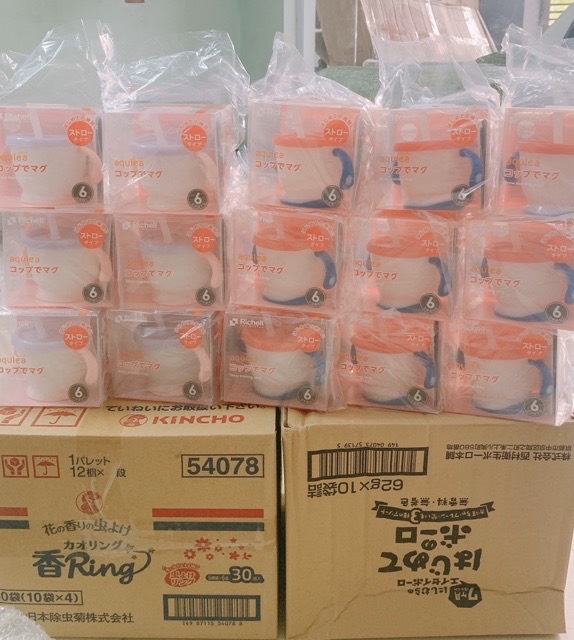 Cốc tập hút 3 giai đoạn cho bé richell