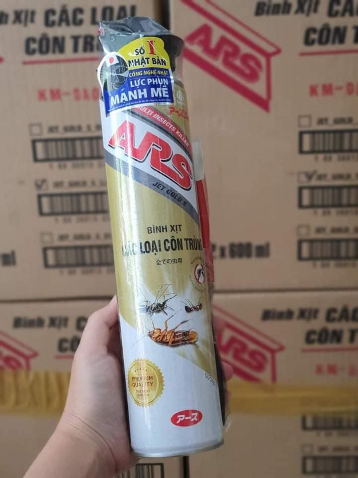 Bình xịt muỗi và côn trùng ARS 600ml