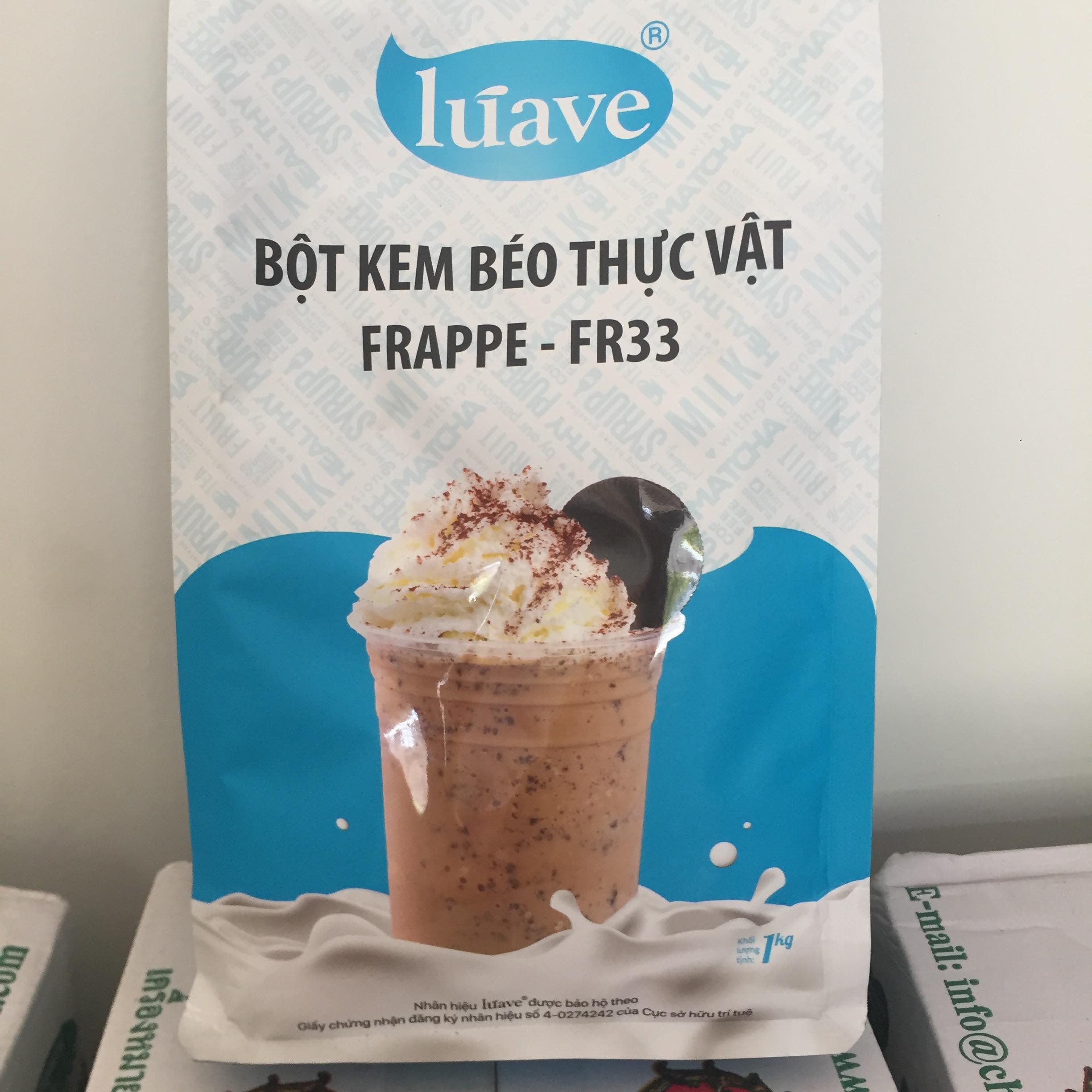 Bột Kem Béo Thực Vật Frappe FR33 - Luave
