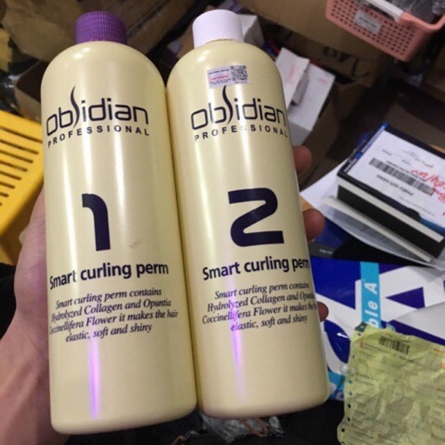 CẶP UỐN NÓNG - LẠNH 3D OBSIDIAN (SMART CURLING PERM)