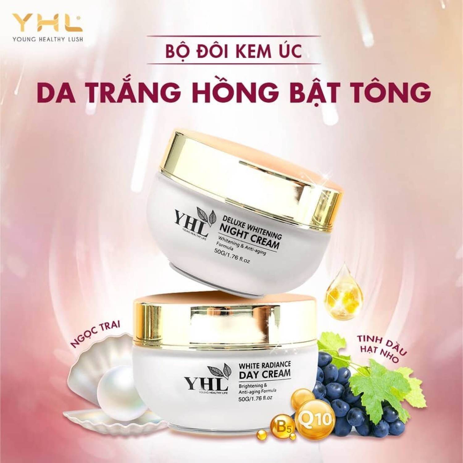 KEM DƯỠNG DA NGÀY ÚC YHL[ CHÍNH HÃNG SX TẠI ÚC]