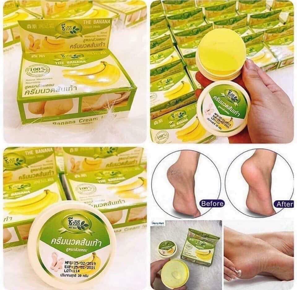 [HCM]Kem thoa nứt gót chân Thái Lan 30g