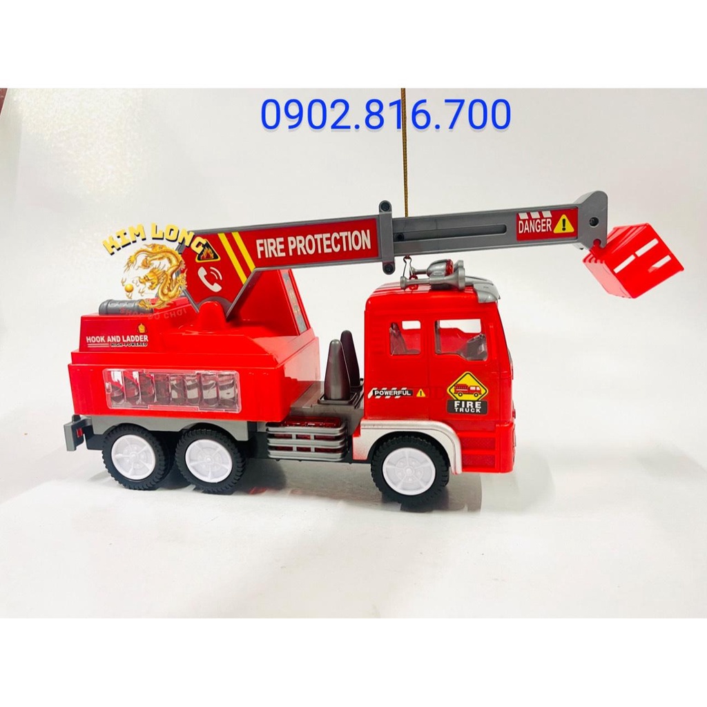 Đồ chơi lồng đèn trung thu cho bé hình XE CÔNG TRÌNH - XE RÁC tặng pin có đèn và nhạc quà tặng trung thu cho bé