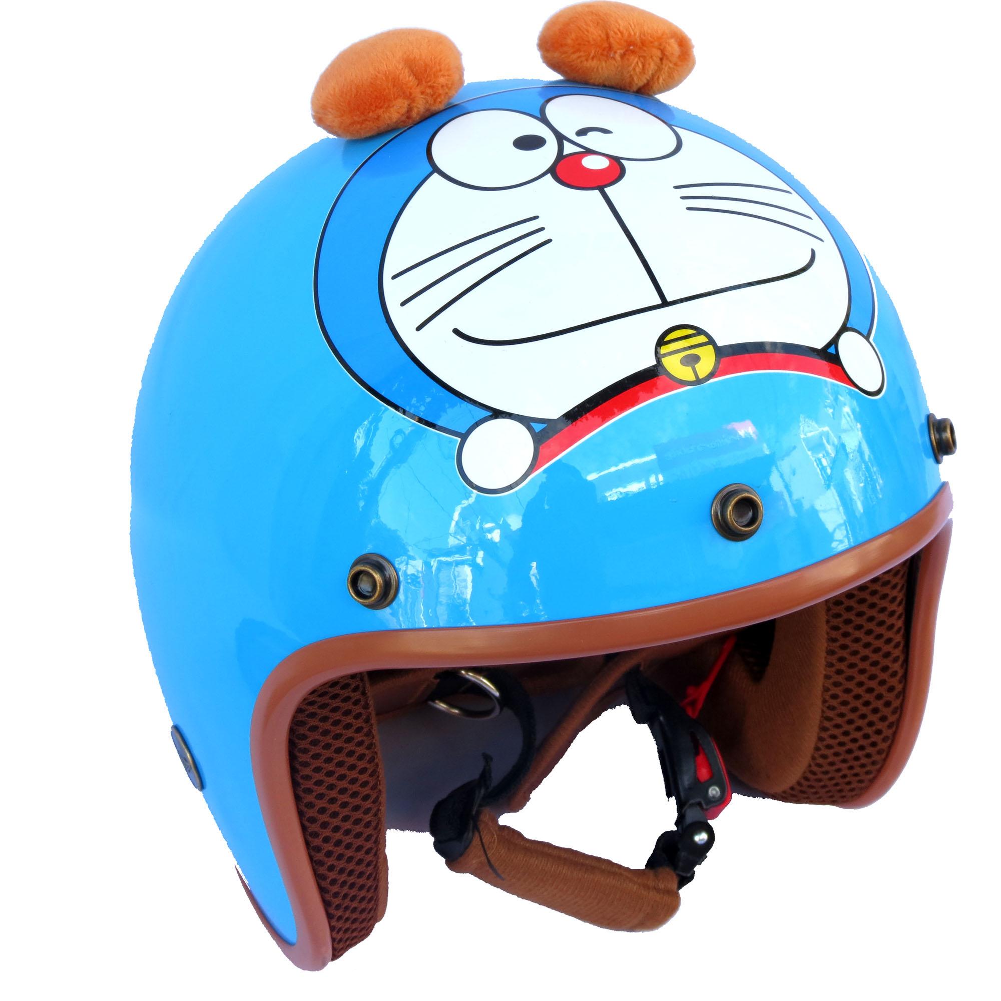 Mũ bảo hiểm NTMAX 3/4 Doremon siêu cute