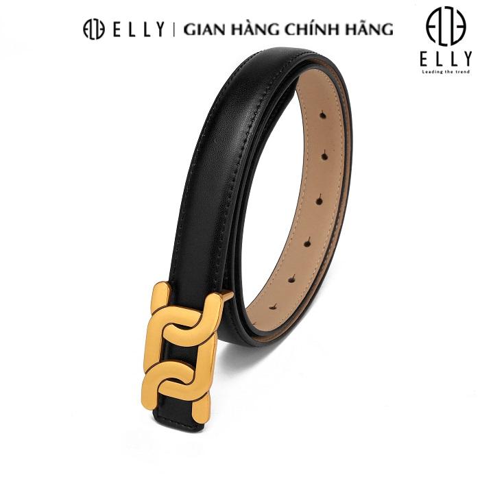 [Brand Day] Dây thắt lưng nữ cao cấp da thật ELLY – ED73
