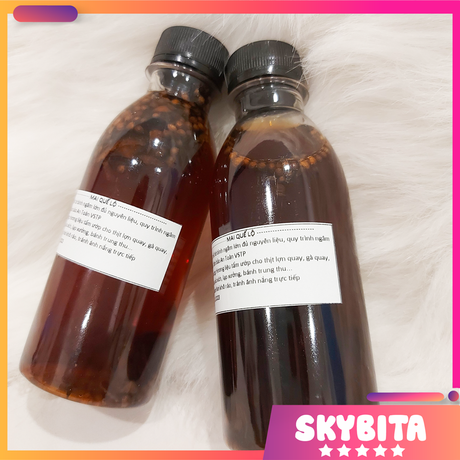Mai quế lộ chai 200ml chuẩn 9 vị (Handmake)
