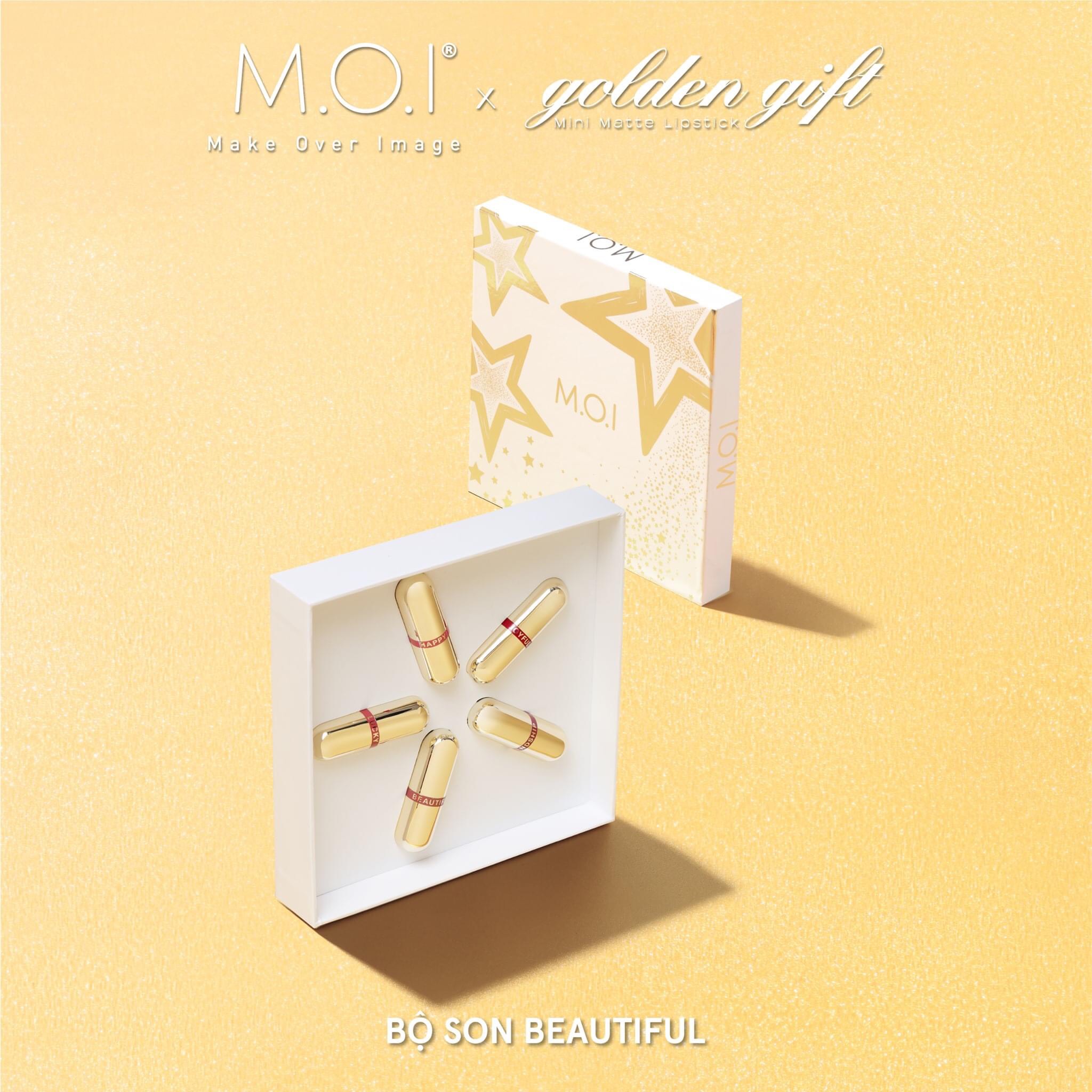 Son thỏi mini #GoldenGift Hồ Ngọc Hà - MOIcosmetics