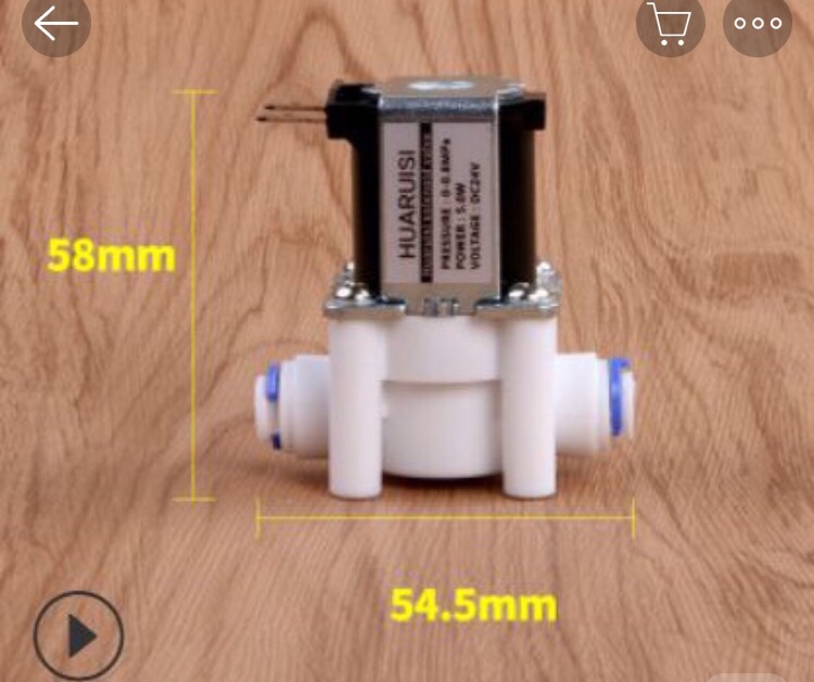 Van điện từ 24v ,van đóng ngắt dòng nước