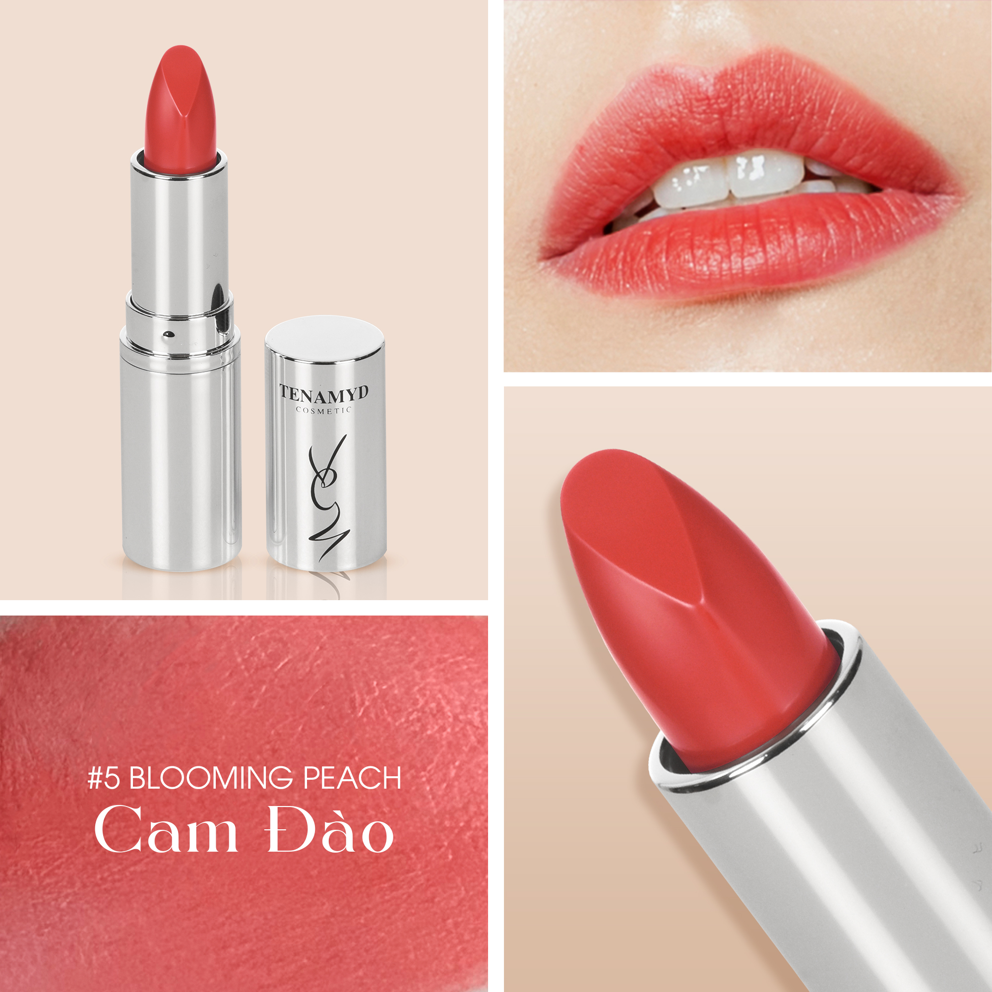 Tenamyd  Matte Lipstick- Son môi dạng lì