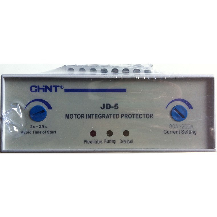 Rơle bảo vệ dòng điện chint jd-5 dải 80~200a , 160-400a