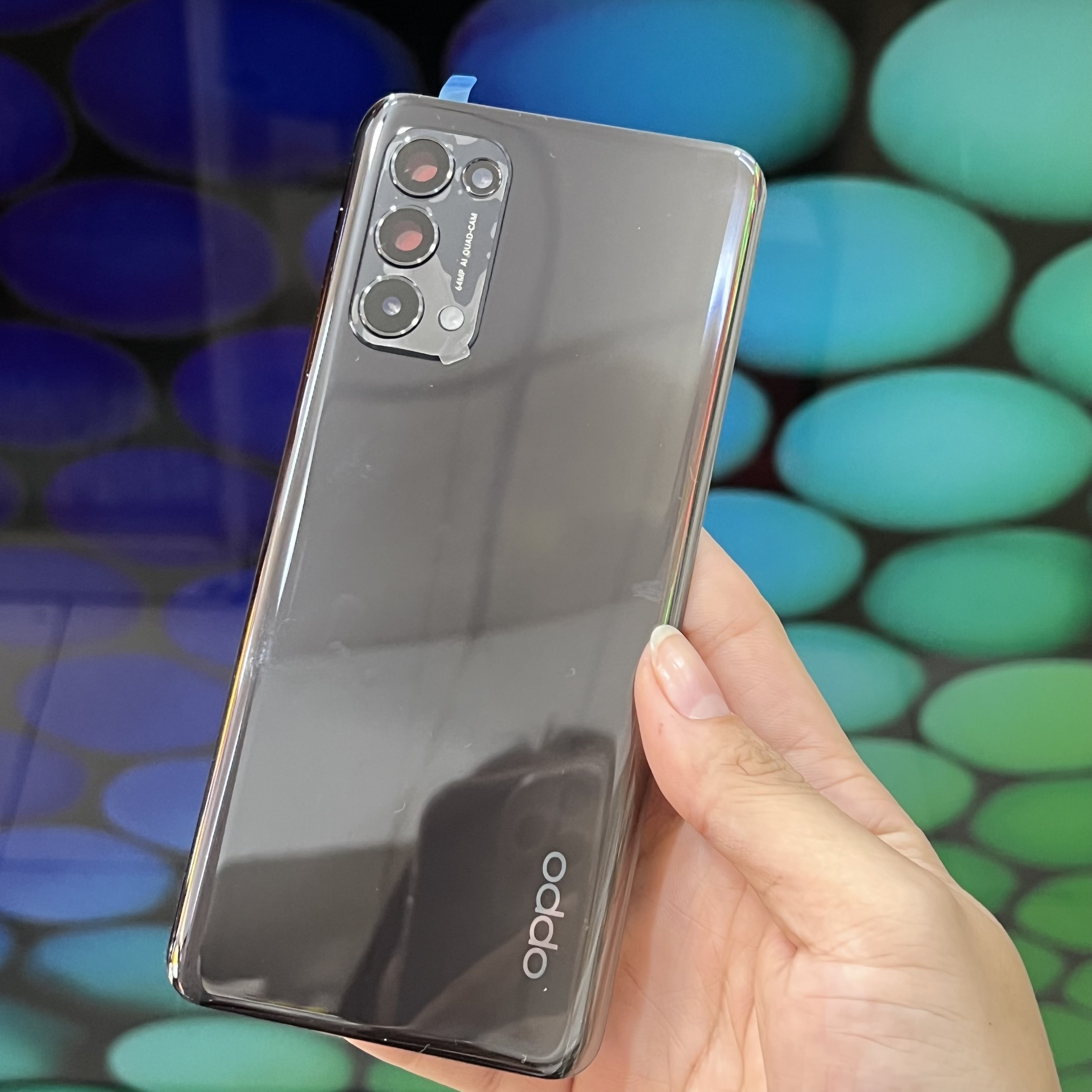 Nắp lưng Oppo Reno 5 zin ( kèm kính camera )