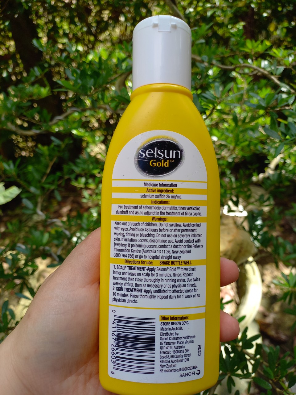 [Nội địa Úc]  Selsun gold chống gàu 200ml
